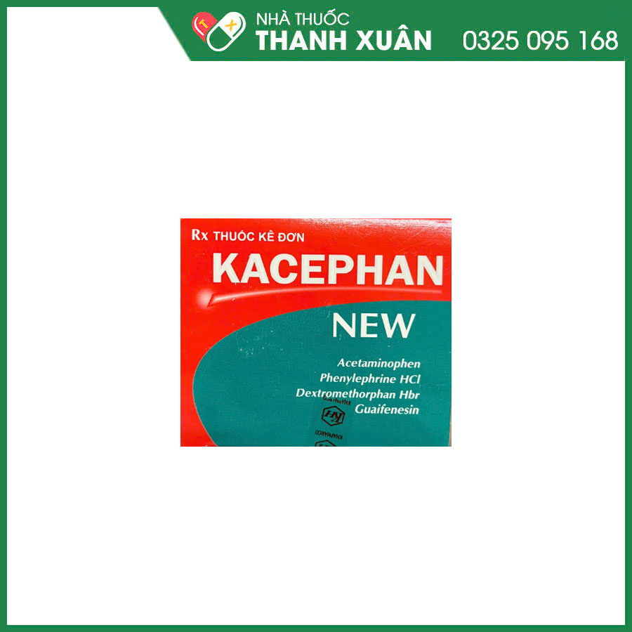 Kacephan NEW  thuốc làm giảm các triệu chứng cảm cúm